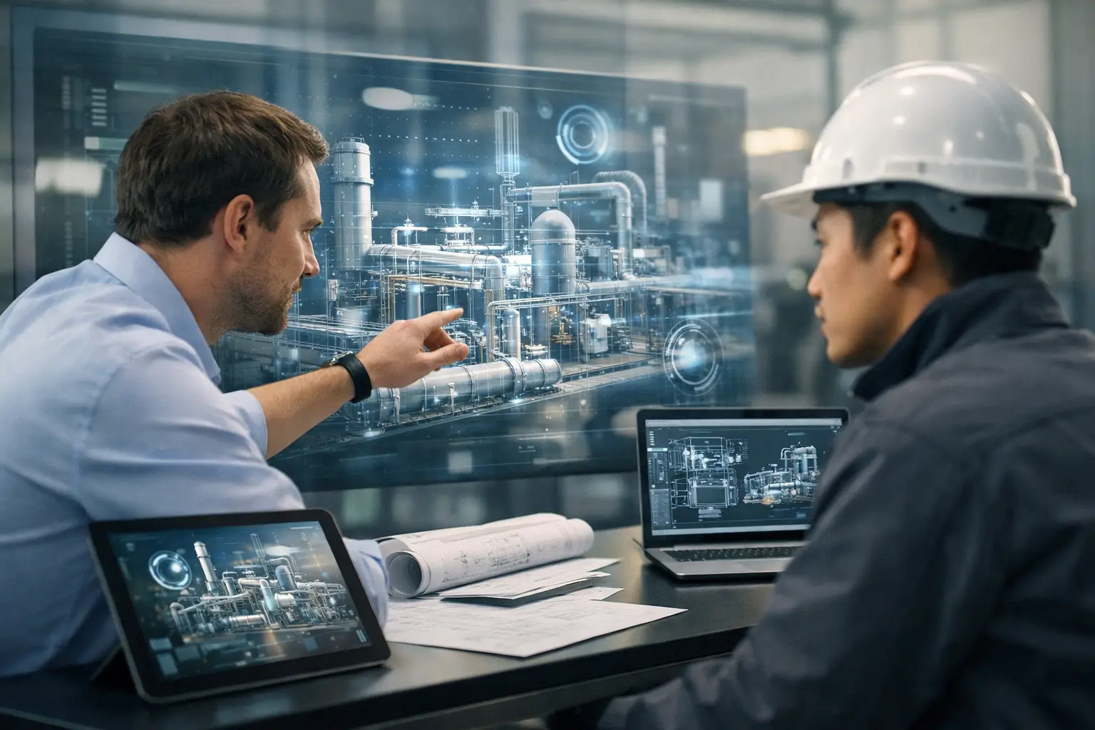 Eficiência operacional com engenharia digital
